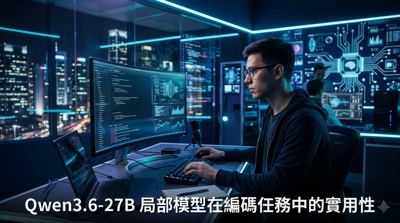 Qwen3.6-27B 局部模型在編碼任務中的實用性