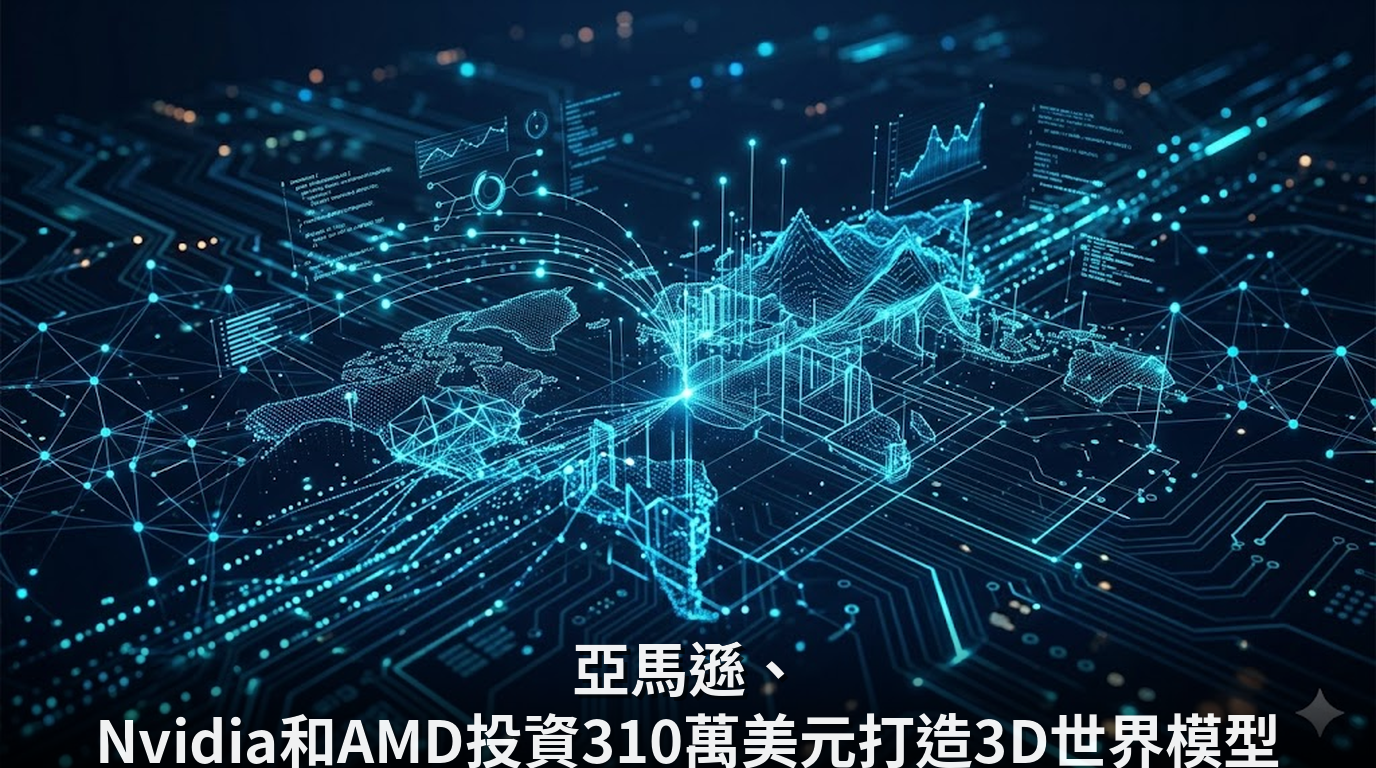 亞馬遜、Nvidia和AMD投資310萬美元打造3D世界模型