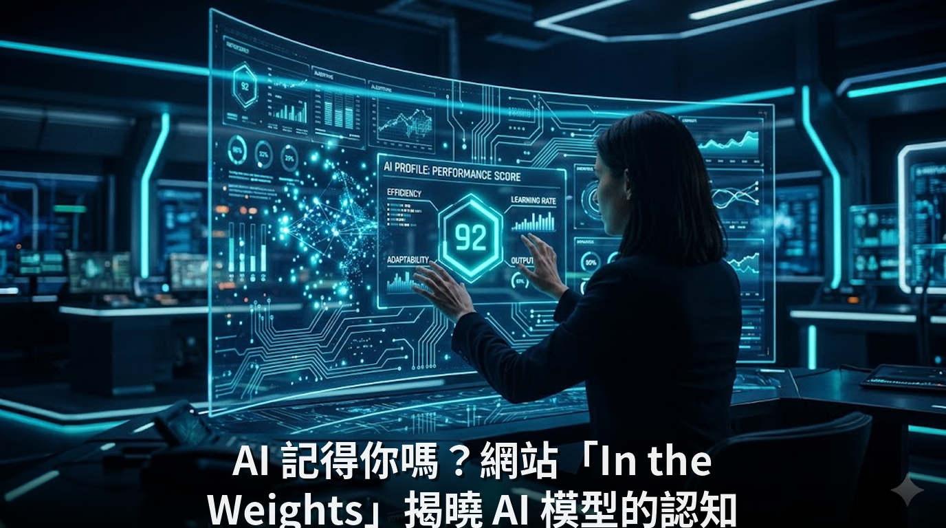 AI 記得你嗎？網站「In the Weights」揭曉 AI 模型的認知