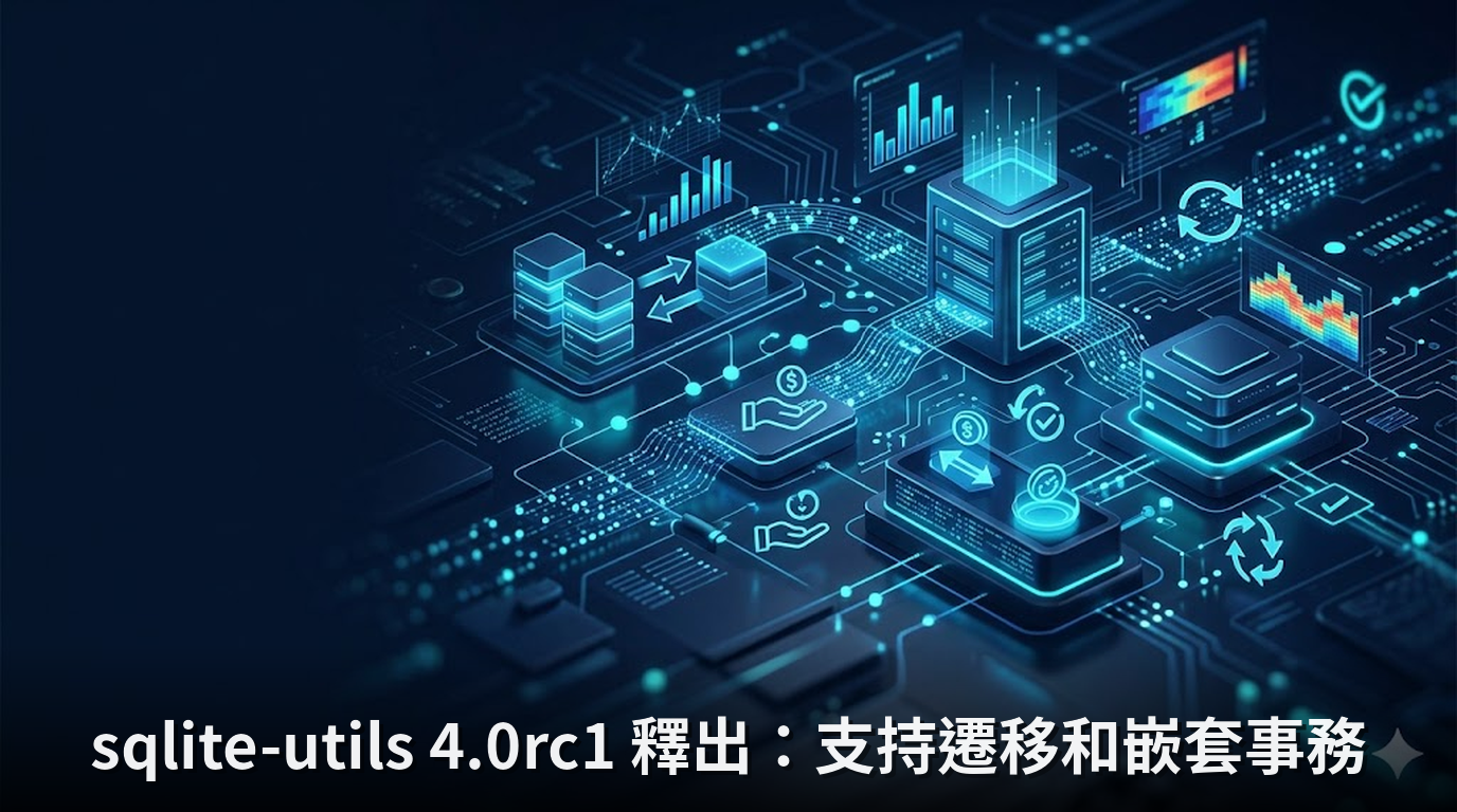 sqlite-utils 4.0rc1 釋出：支持遷移和嵌套事務