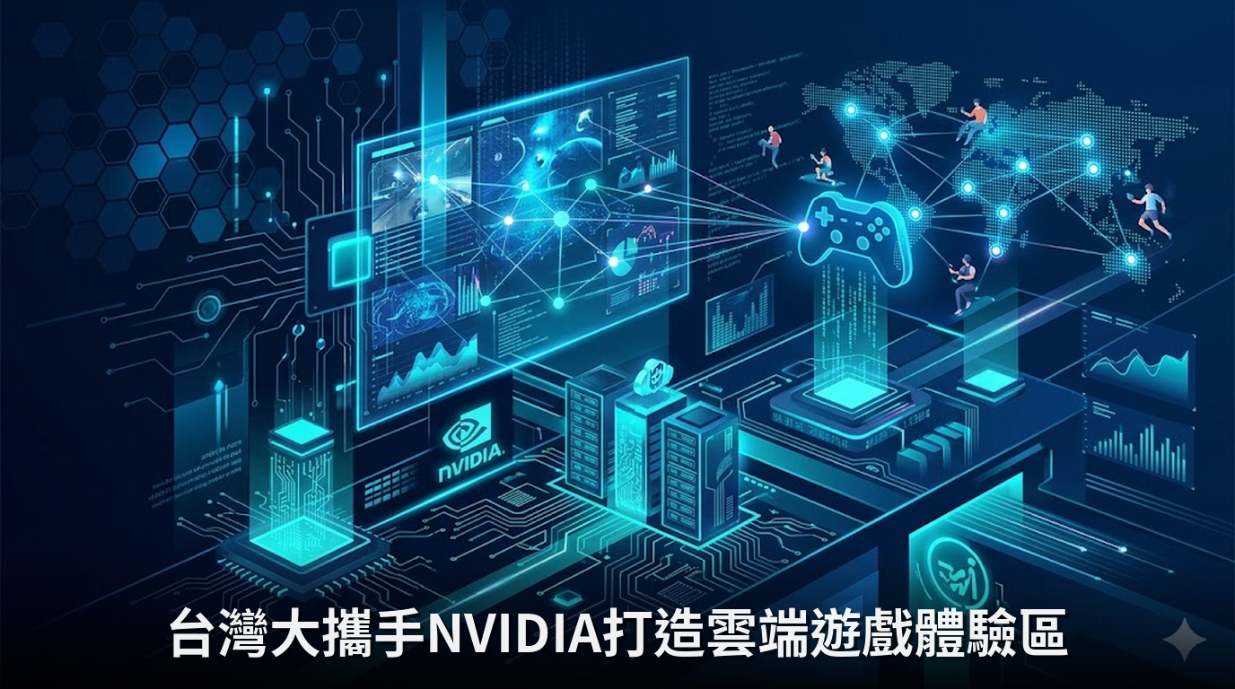台灣大攜手NVIDIA打造雲端遊戲體驗區