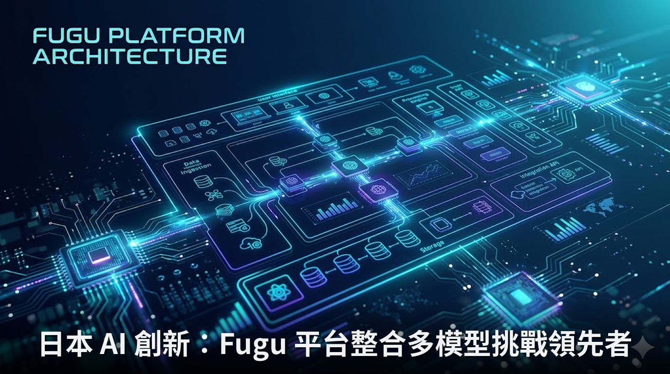 日本 AI 創新：Fugu 平台整合多模型挑戰領先者
