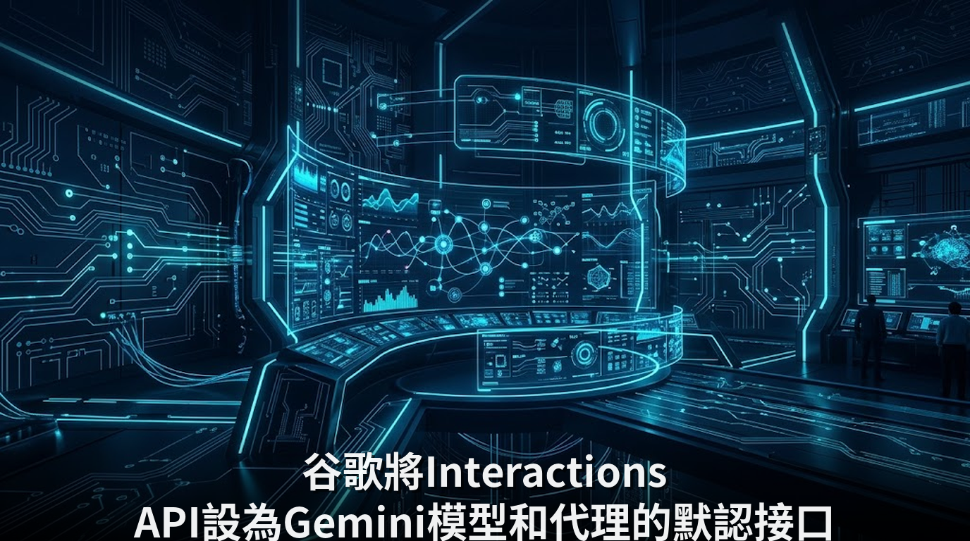 谷歌將Interactions API設為Gemini模型和代理的默認接口
