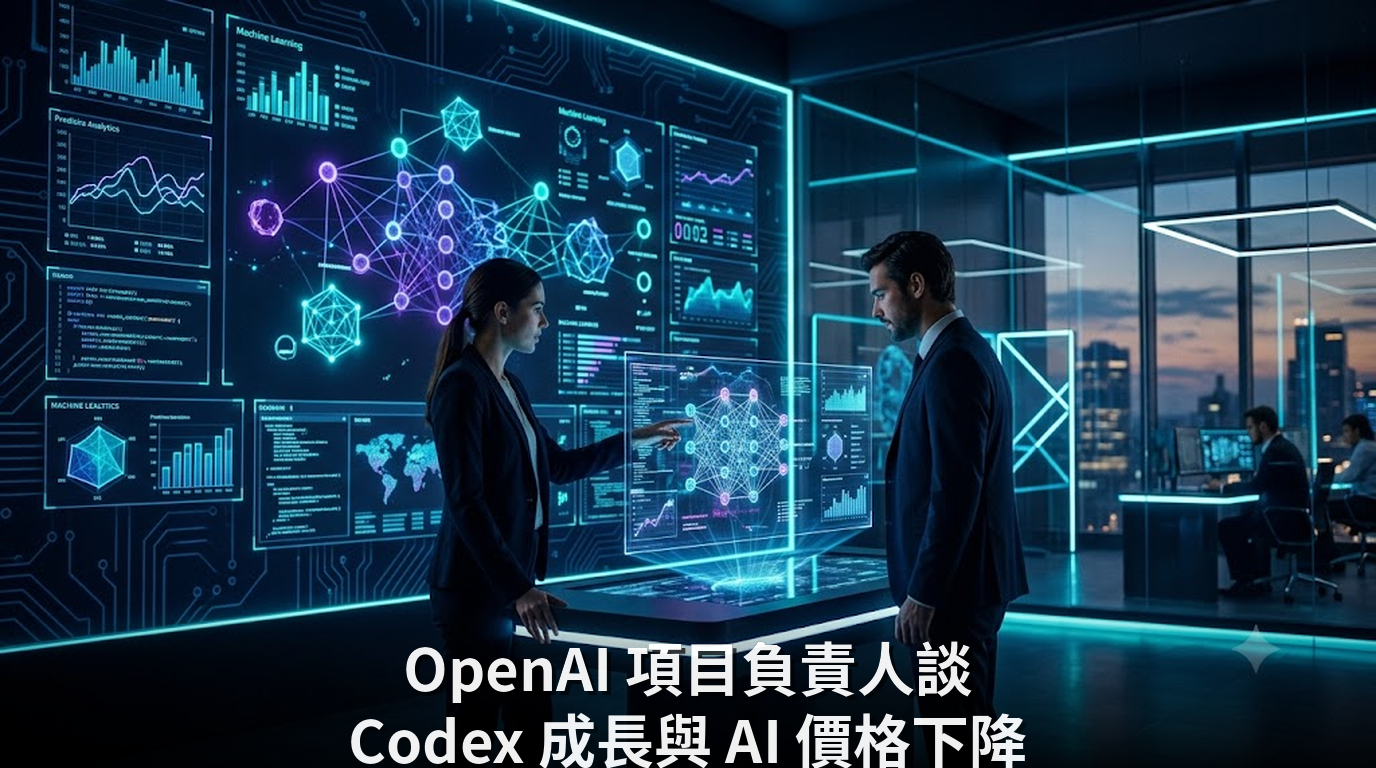 OpenAI 項目負責人談 Codex 成長與 AI 價格下降