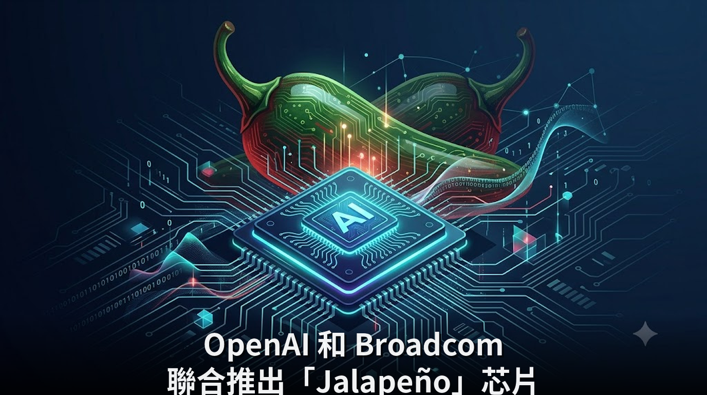 OpenAI 和 Broadcom 聯合推出「Jalapeño」芯片
