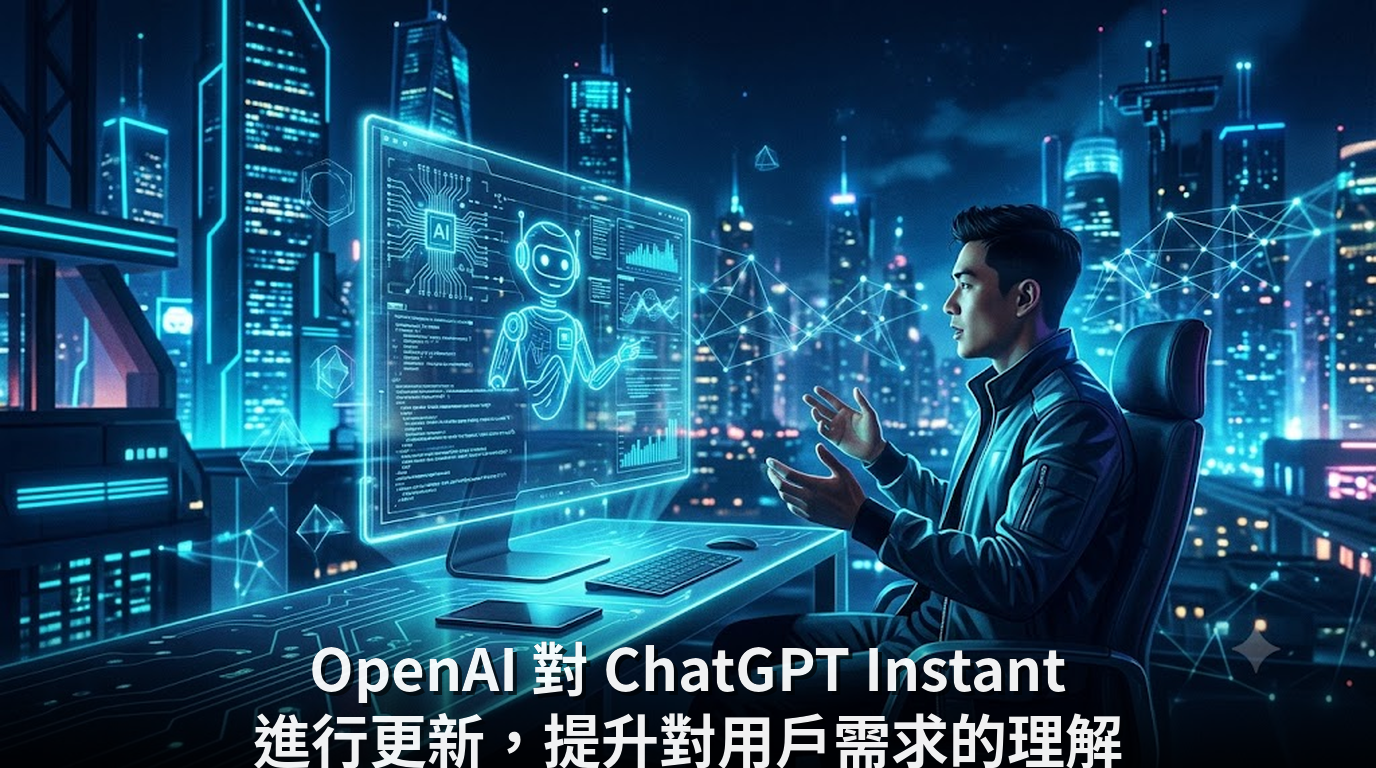 OpenAI 對 ChatGPT Instant 進行更新，提升對用戶需求的理解