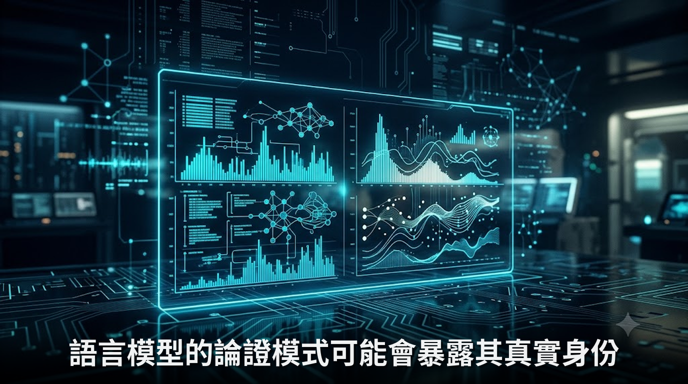 語言模型的論證模式可能會暴露其真實身份