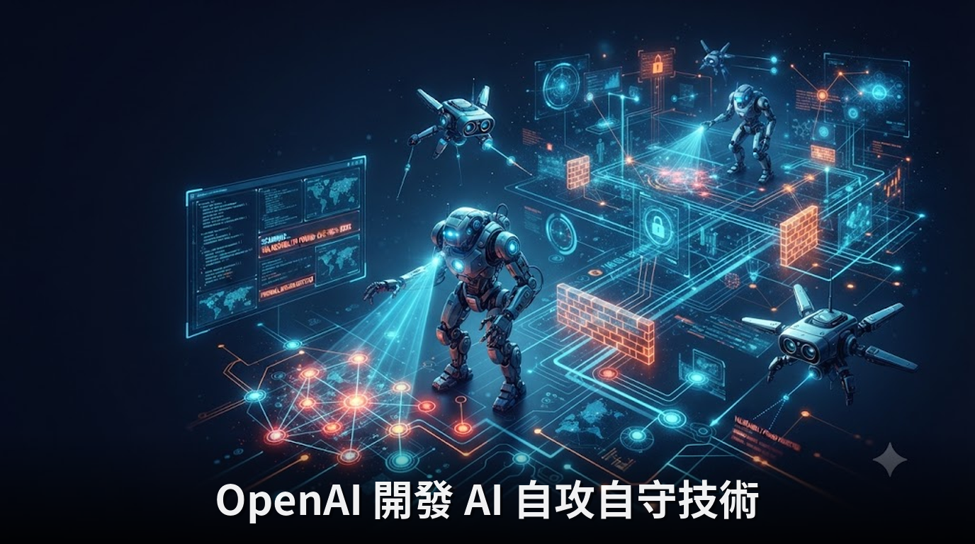 OpenAI 開發 AI 自攻自守技術