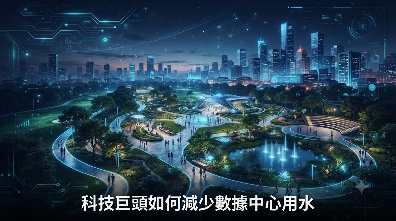 科技巨頭如何減少數據中心用水