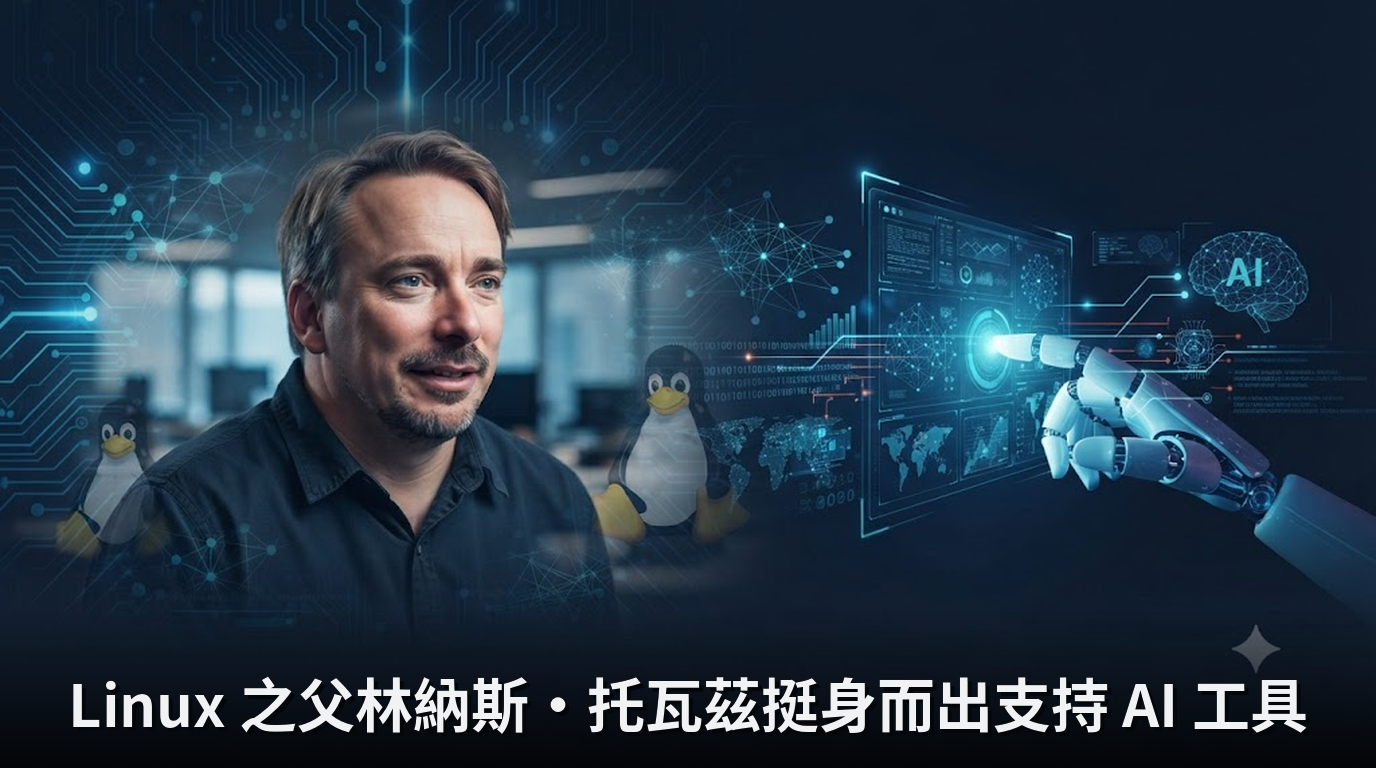 Linux 之父林納斯·托瓦茲挺身而出支持 AI 工具