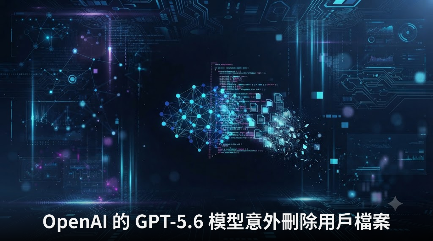 OpenAI 的 GPT-5.6 模型意外刪除用戶檔案