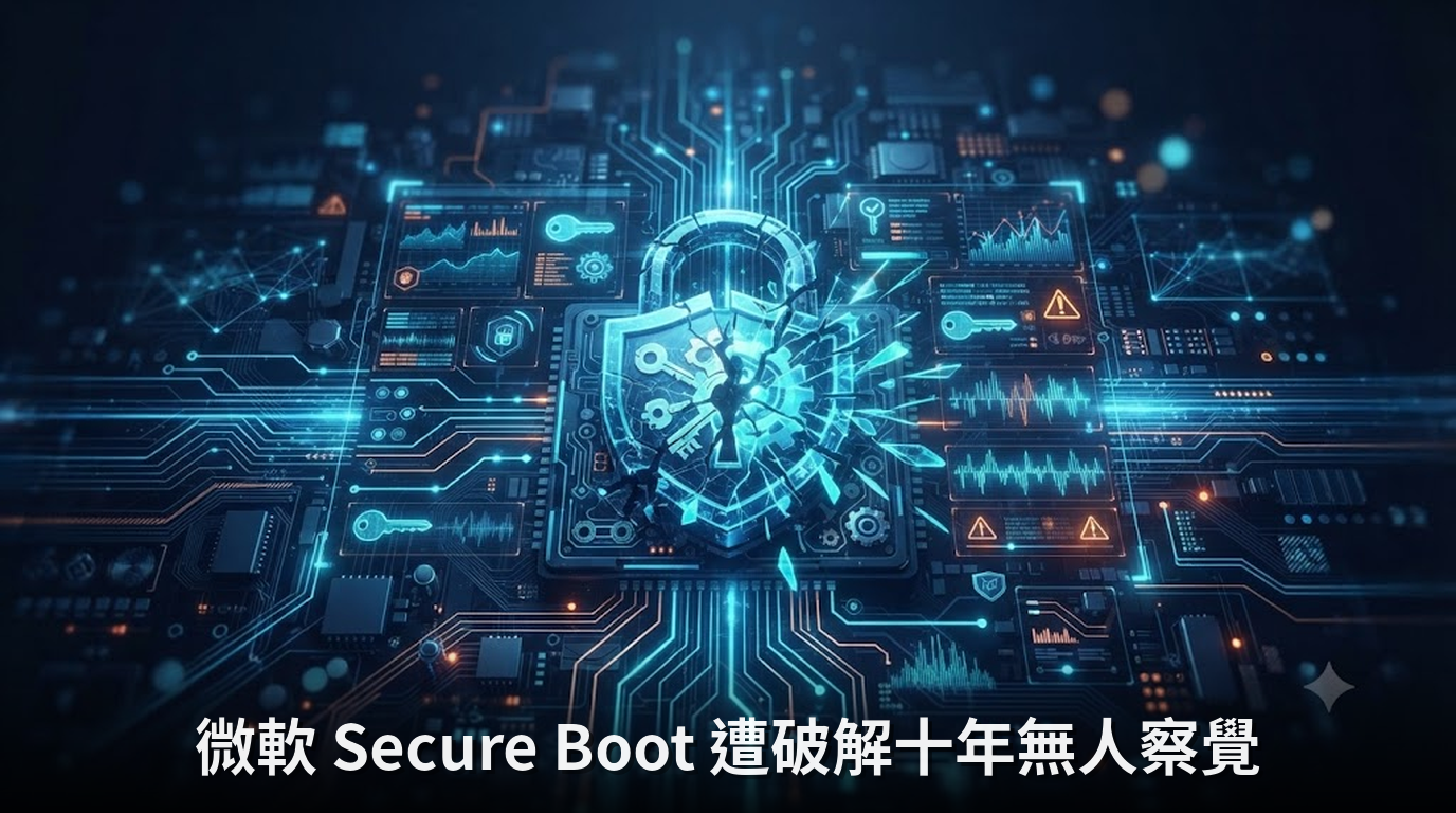 微軟 Secure Boot 遭破解十年無人察覺