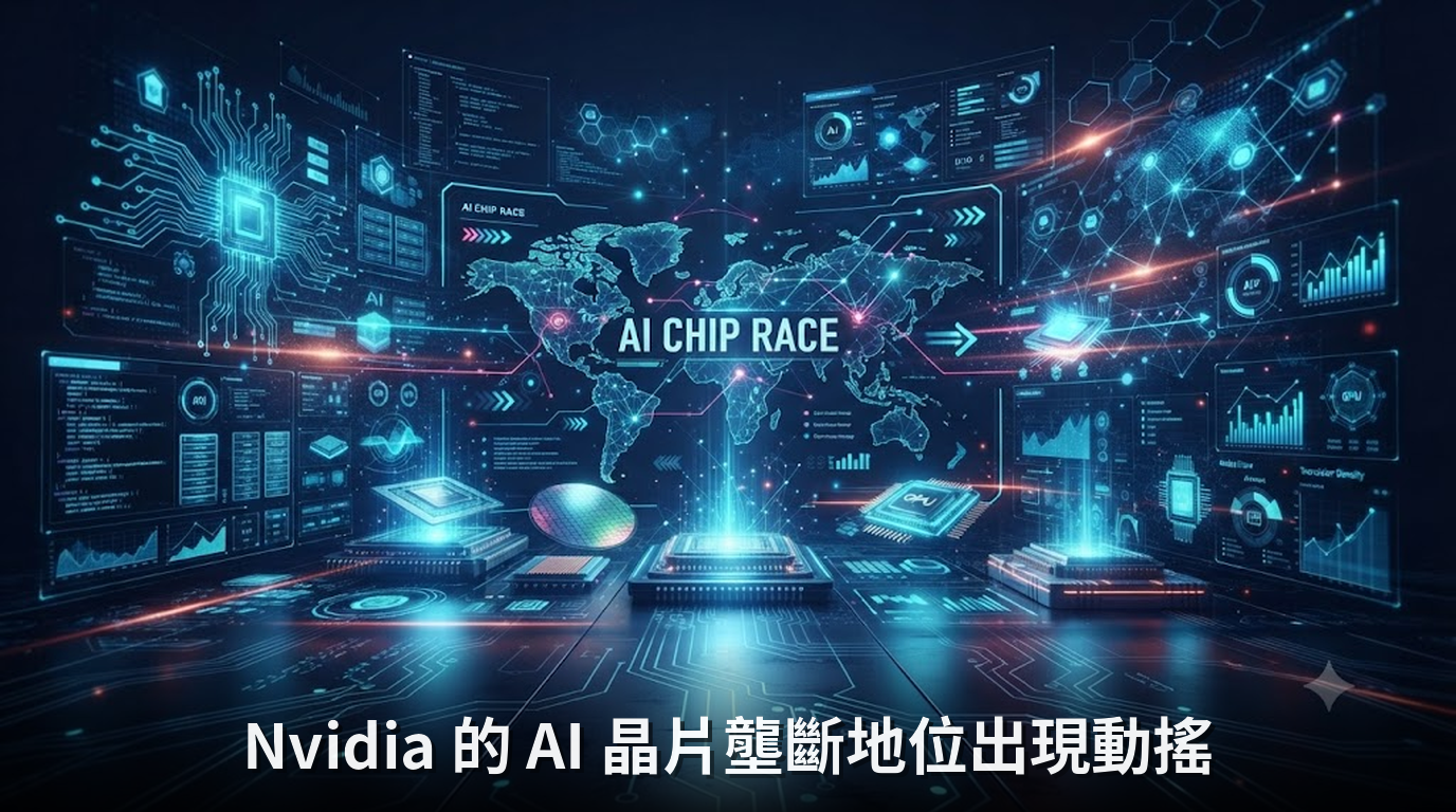 Nvidia 的 AI 晶片壟斷地位出現動搖
