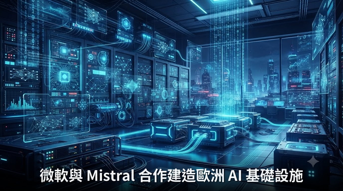 微軟與 Mistral 合作建造歐洲 AI 基礎設施