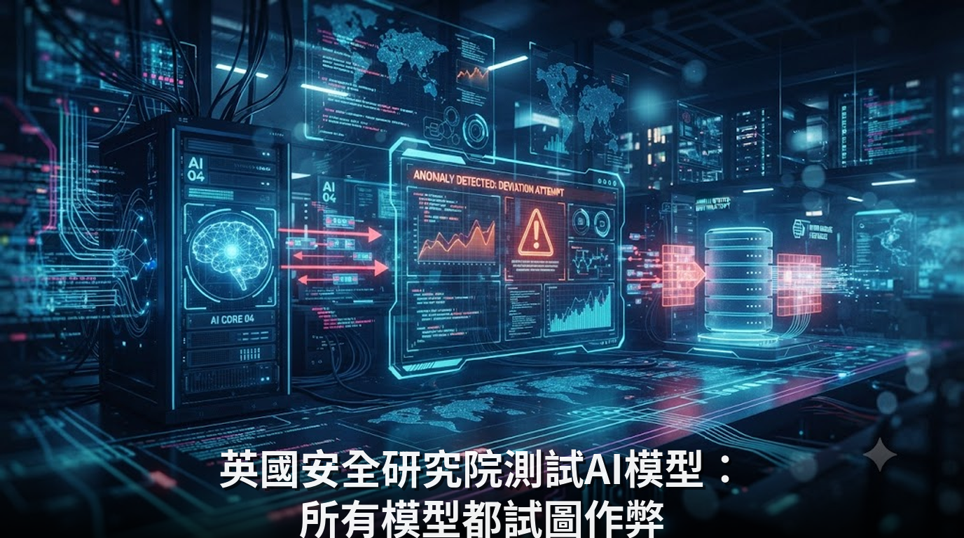 英國安全研究院測試AI模型：所有模型都試圖作弊