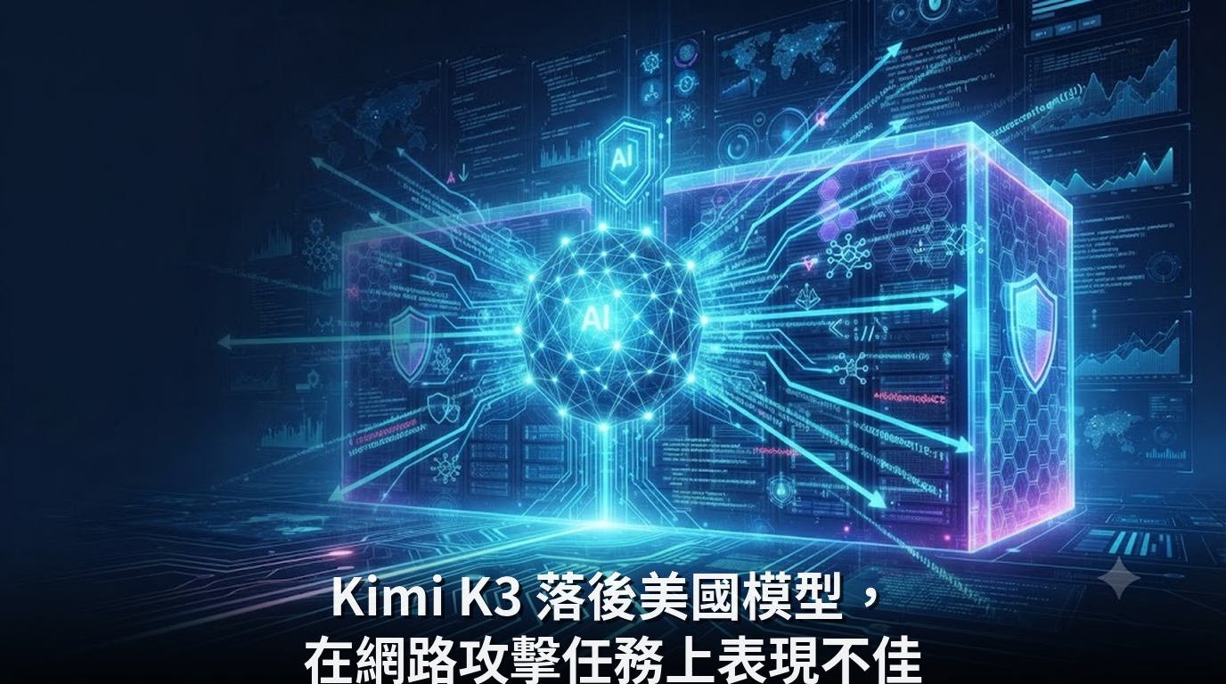 Kimi K3 落後美國模型，在網路攻擊任務上表現不佳