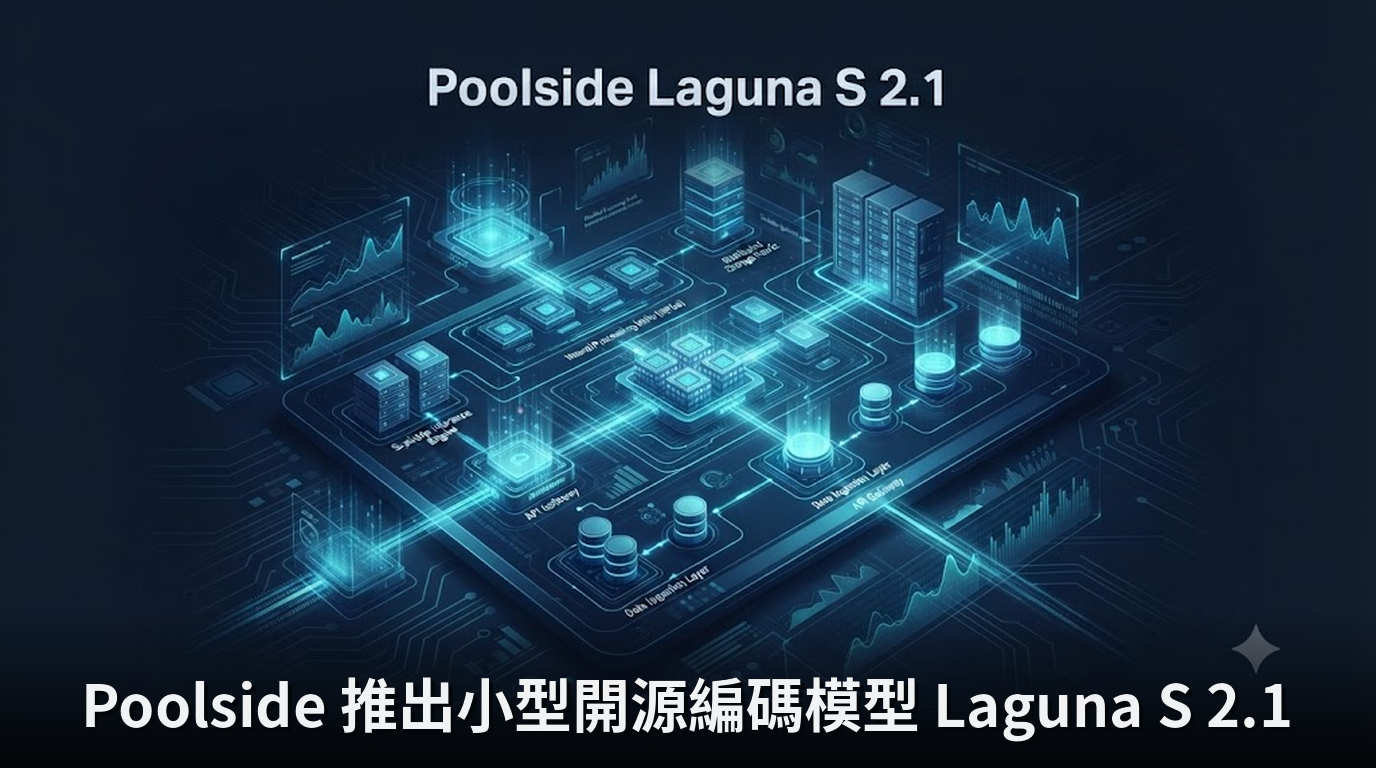 Poolside 推出小型開源編碼模型 Laguna S 2.1