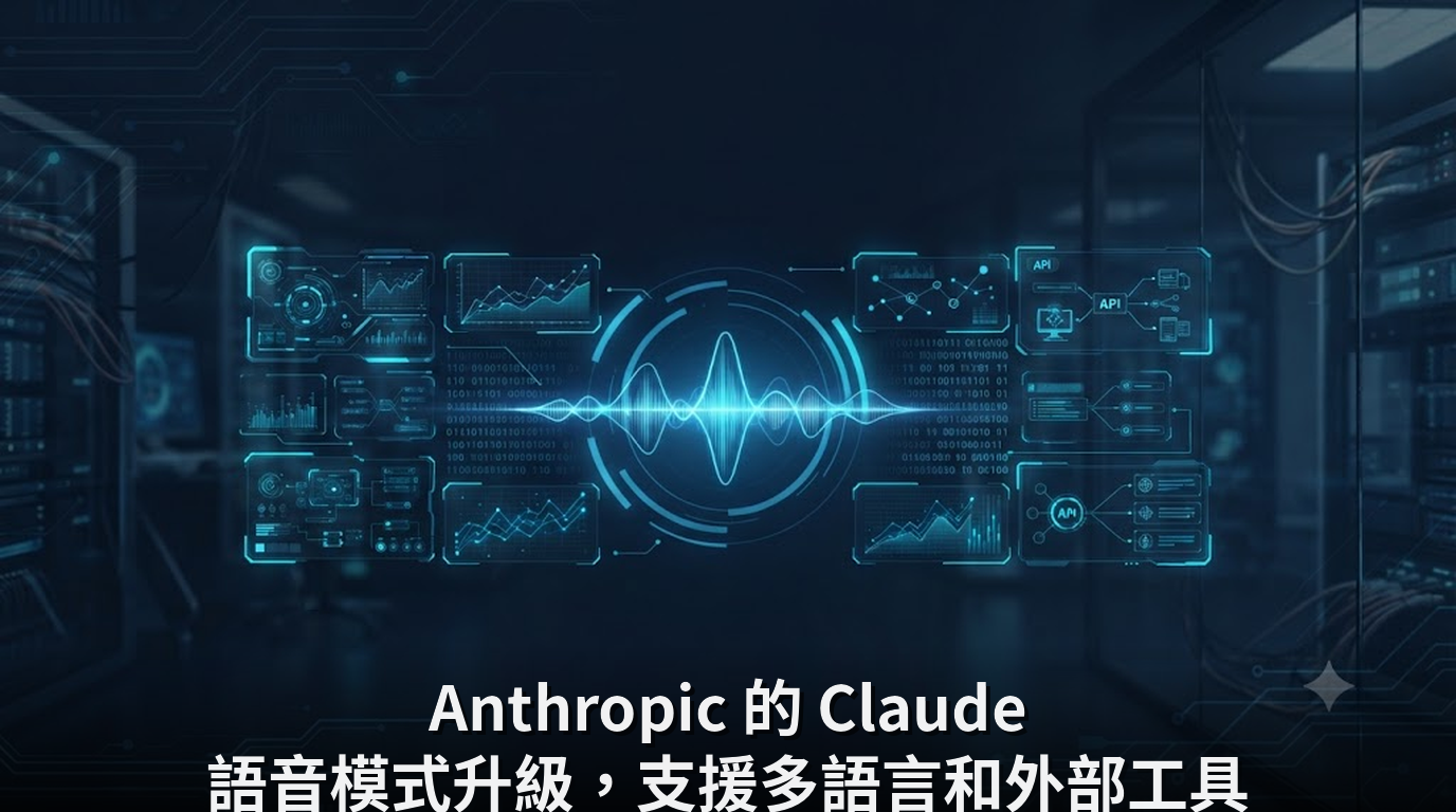 Anthropic 的 Claude 語音模式升級，支援多語言和外部工具
