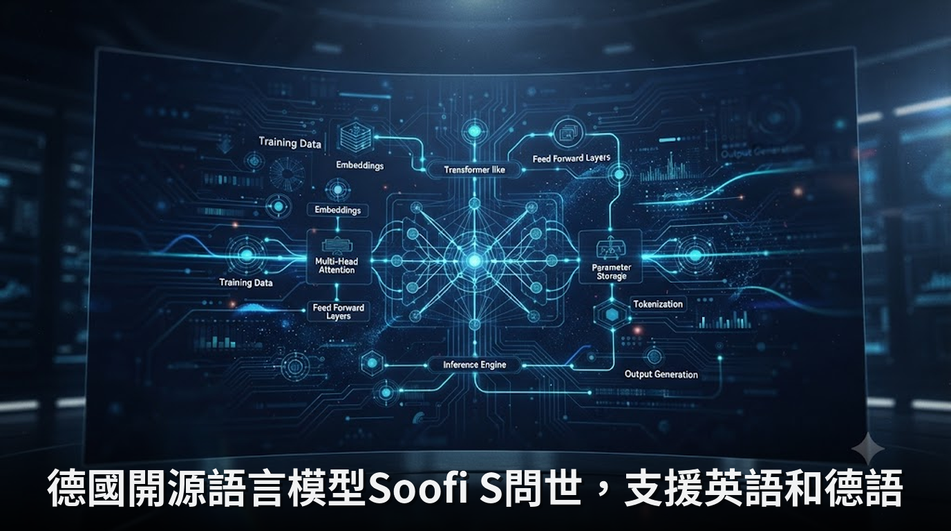 德國開源語言模型Soofi S問世，支援英語和德語