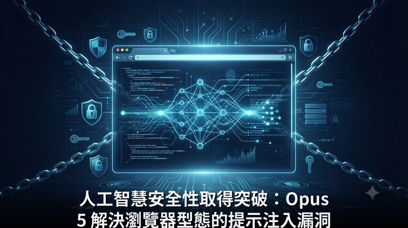 人工智慧安全性取得突破：Opus 5 解決瀏覽器型態的提示注入漏洞