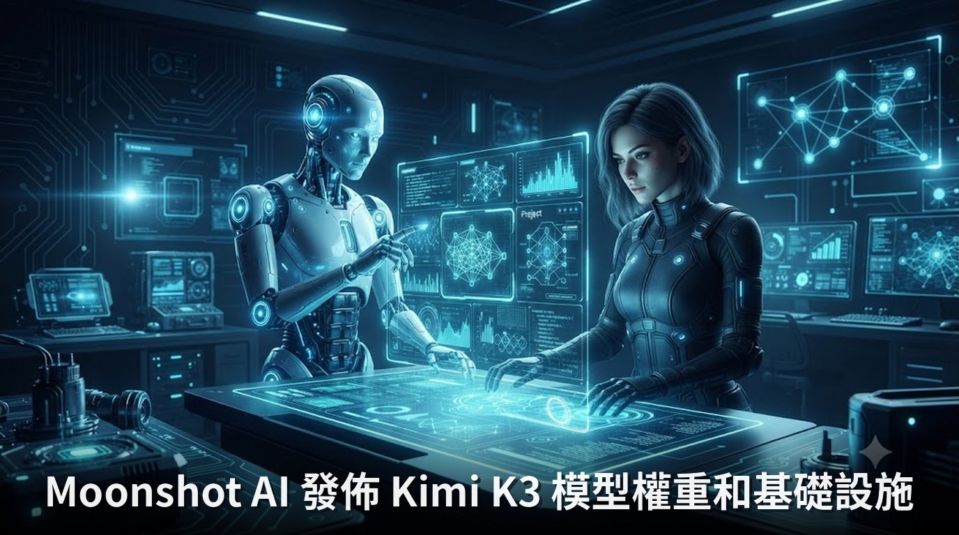 Moonshot AI 發佈 Kimi K3 模型權重和基礎設施