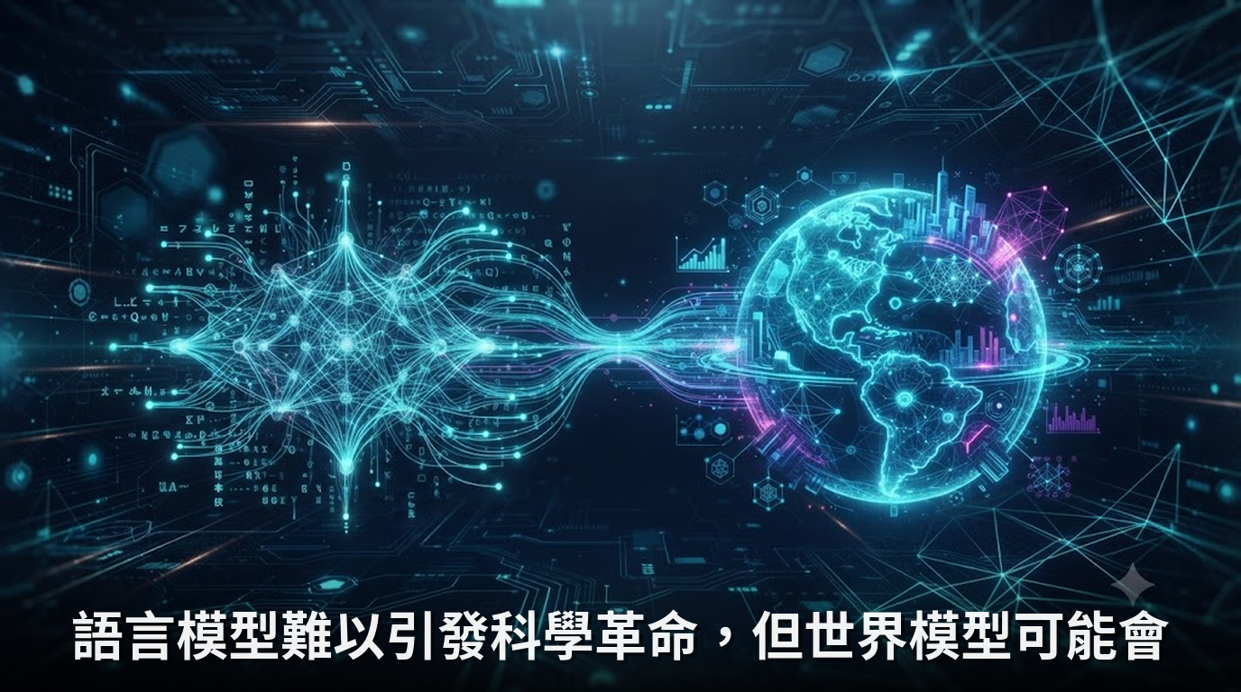 語言模型難以引發科學革命，但世界模型可能會