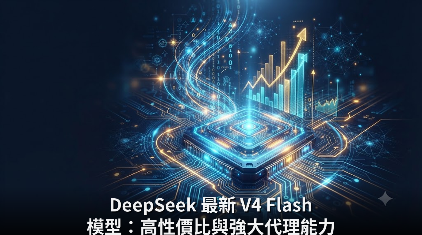 DeepSeek 最新 V4 Flash 模型：高性價比與強大代理能力