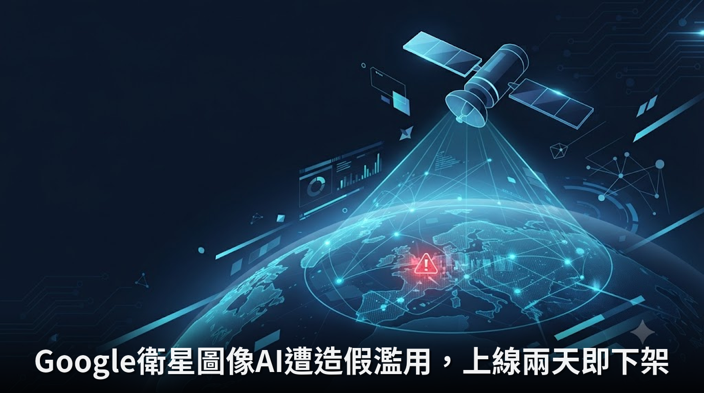 Google衛星圖像AI遭造假濫用，上線兩天即下架