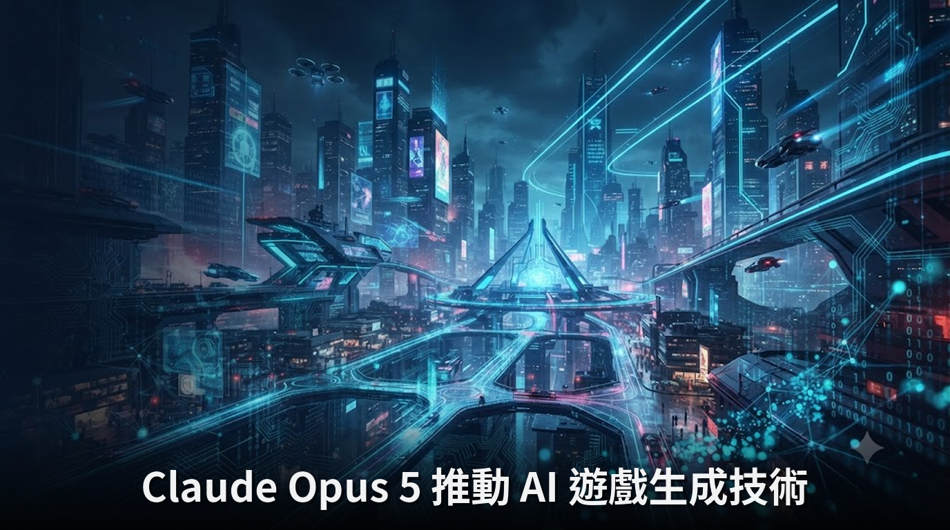 Claude Opus 5 推動 AI 遊戲生成技術