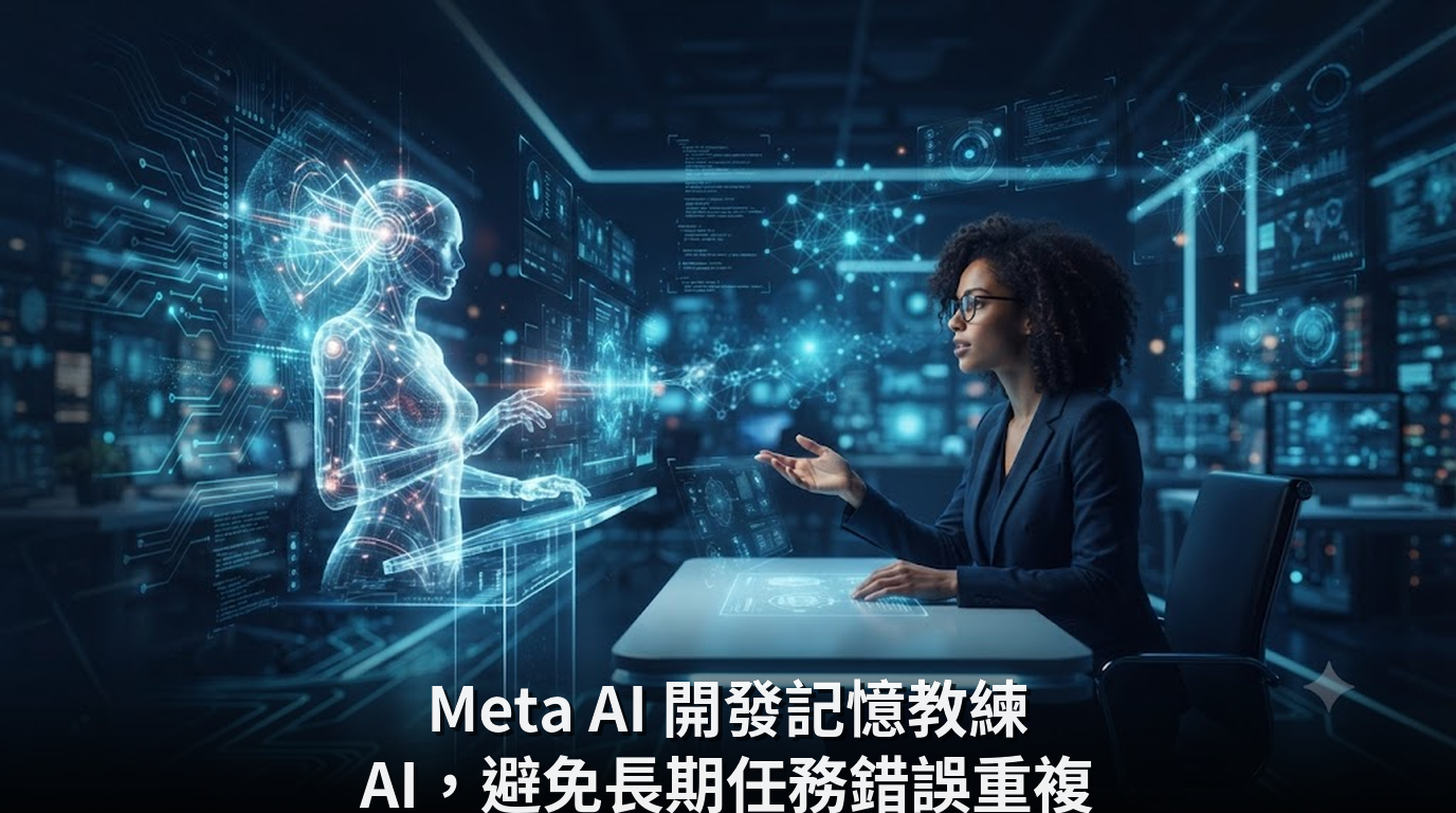 Meta AI 開發記憶教練 AI，避免長期任務錯誤重複