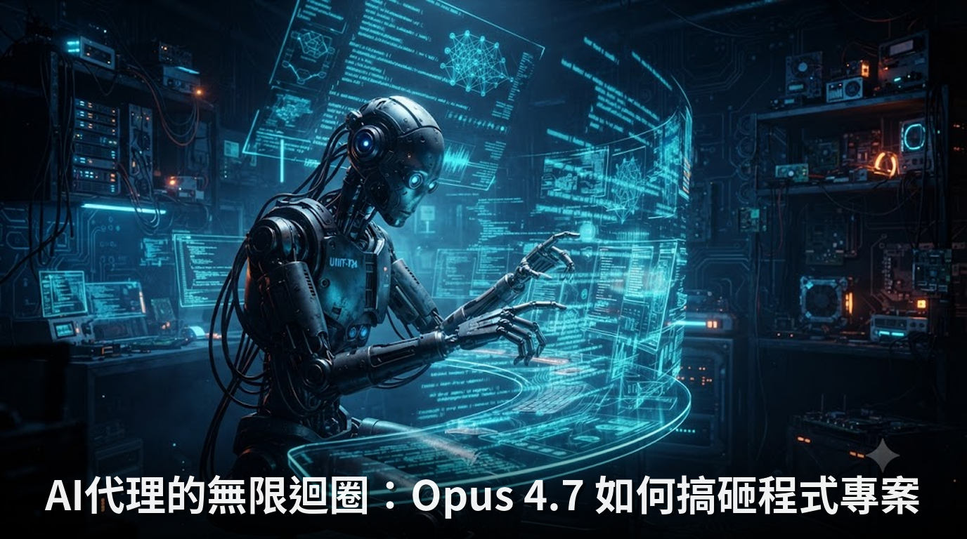 AI代理的無限迴圈：Opus 4.7 如何搞砸程式專案