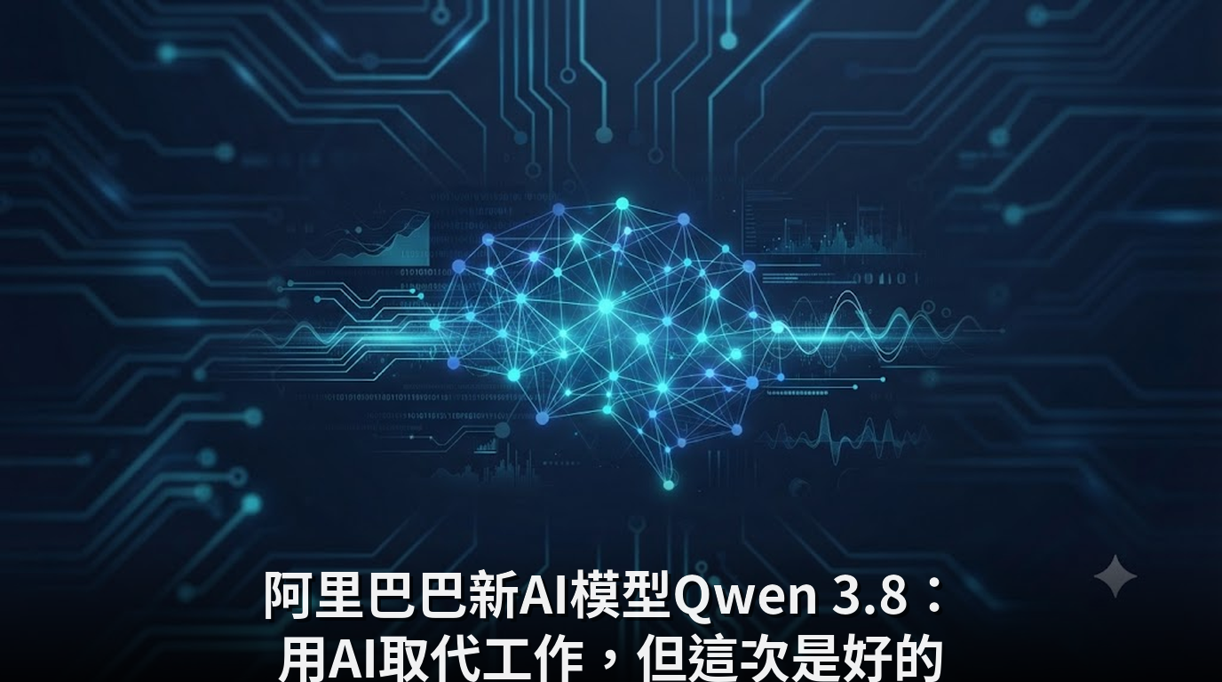 阿里巴巴新AI模型Qwen 3.8：用AI取代工作，但這次是好的