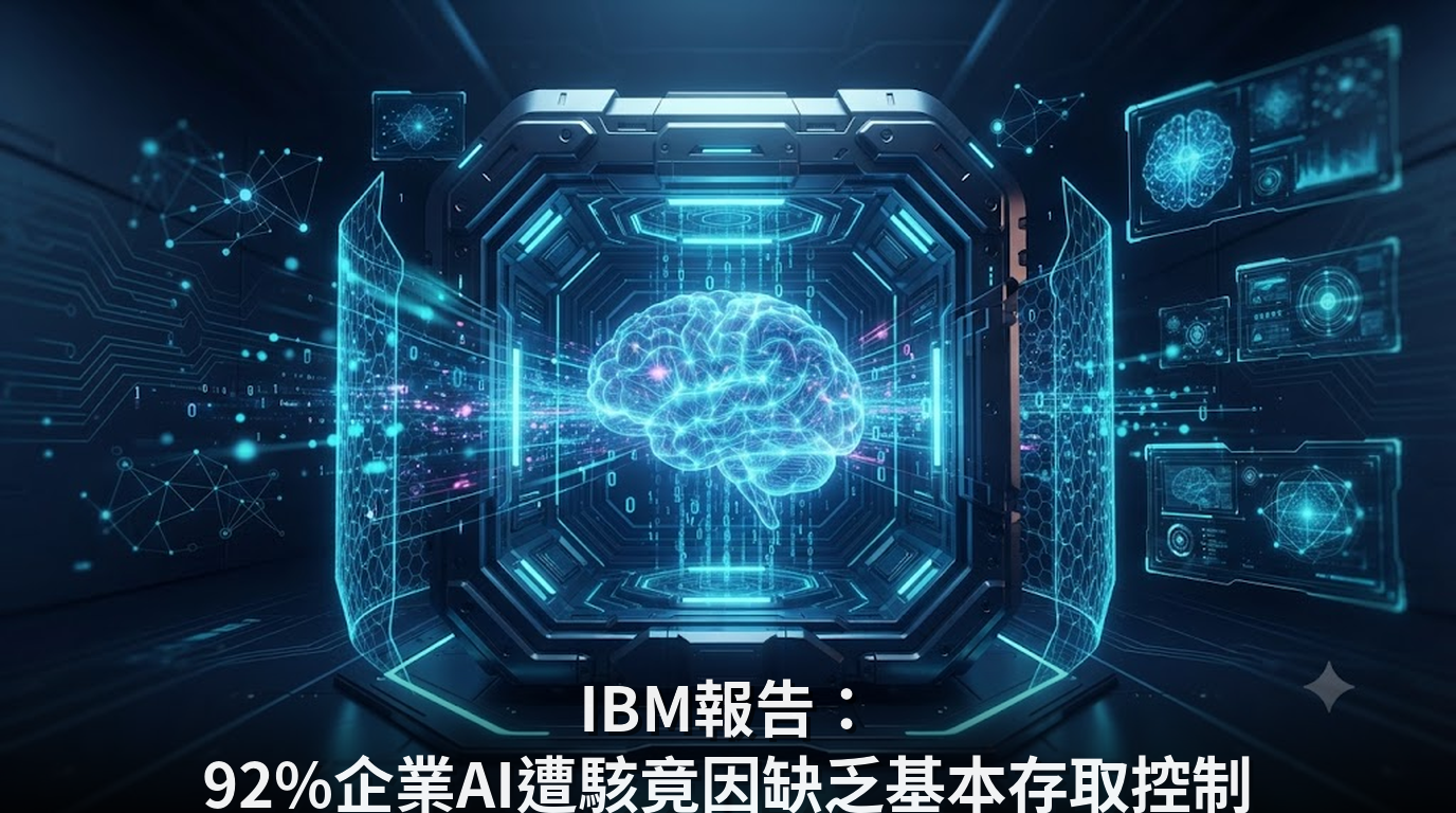IBM報告：92%企業AI遭駭竟因缺乏基本存取控制