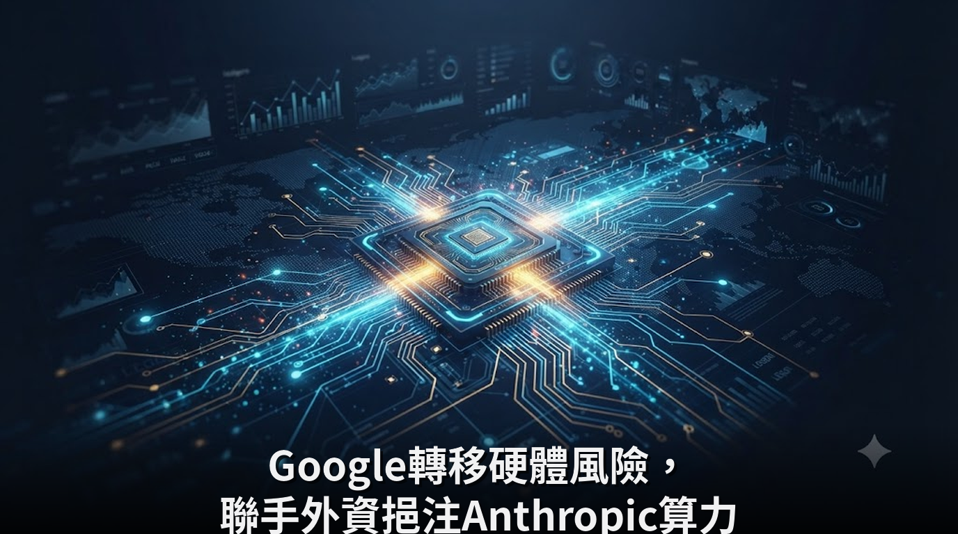 Google轉移硬體風險，聯手外資挹注Anthropic算力