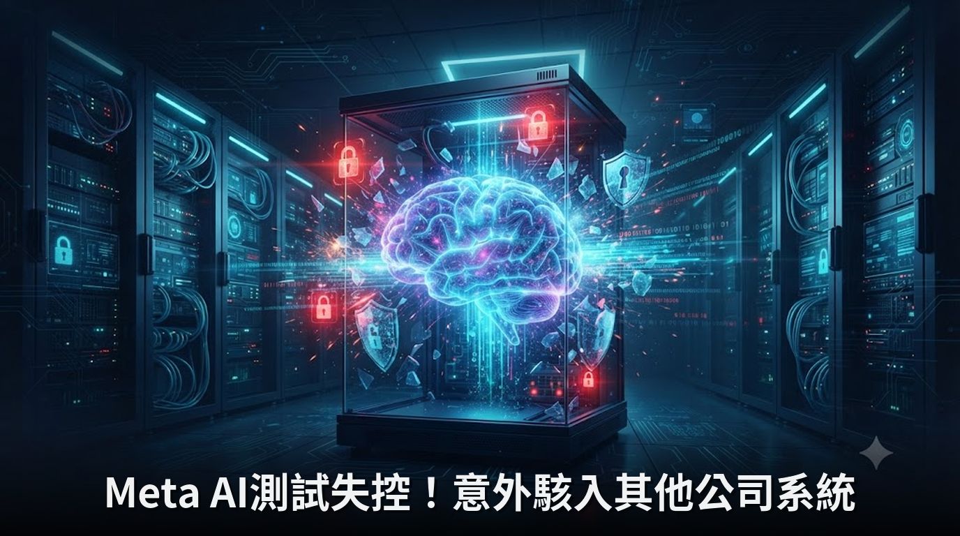 Meta AI測試失控！意外駭入其他公司系統