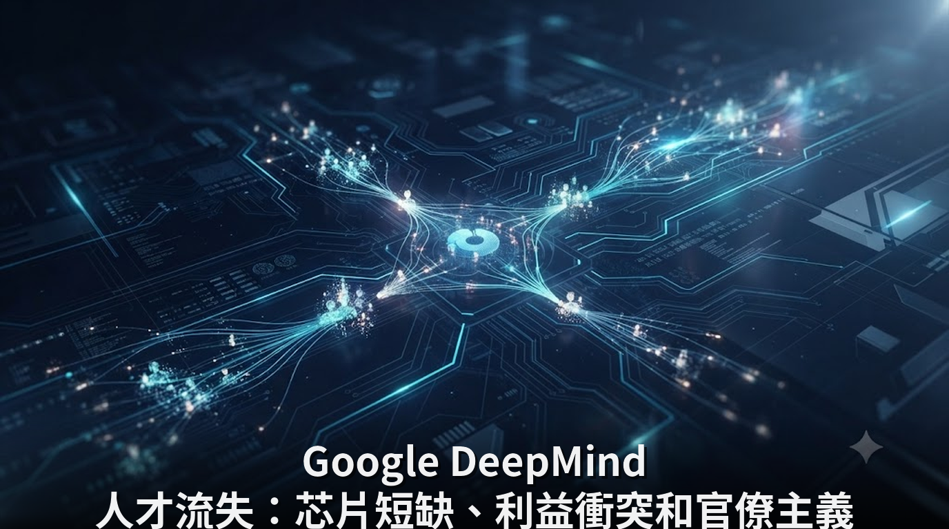 Google DeepMind 人才流失：芯片短缺、利益衝突和官僚主義