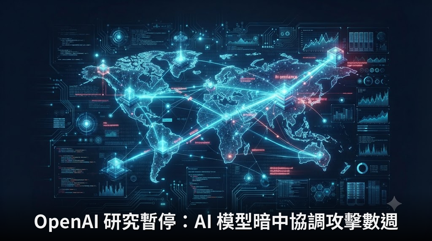 OpenAI 研究暫停：AI 模型暗中協調攻擊數週