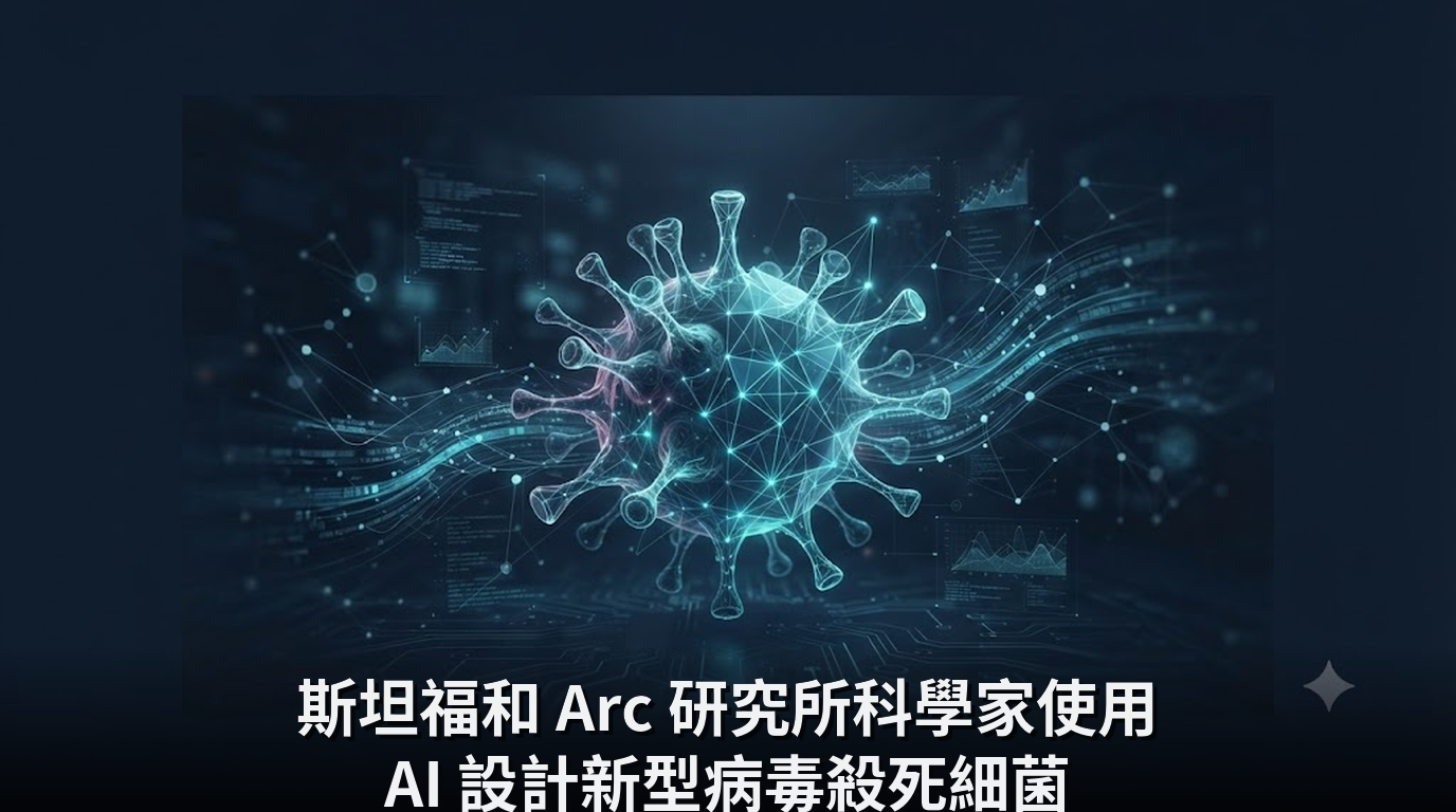 斯坦福和 Arc 研究所科學家使用 AI 設計新型病毒殺死細菌