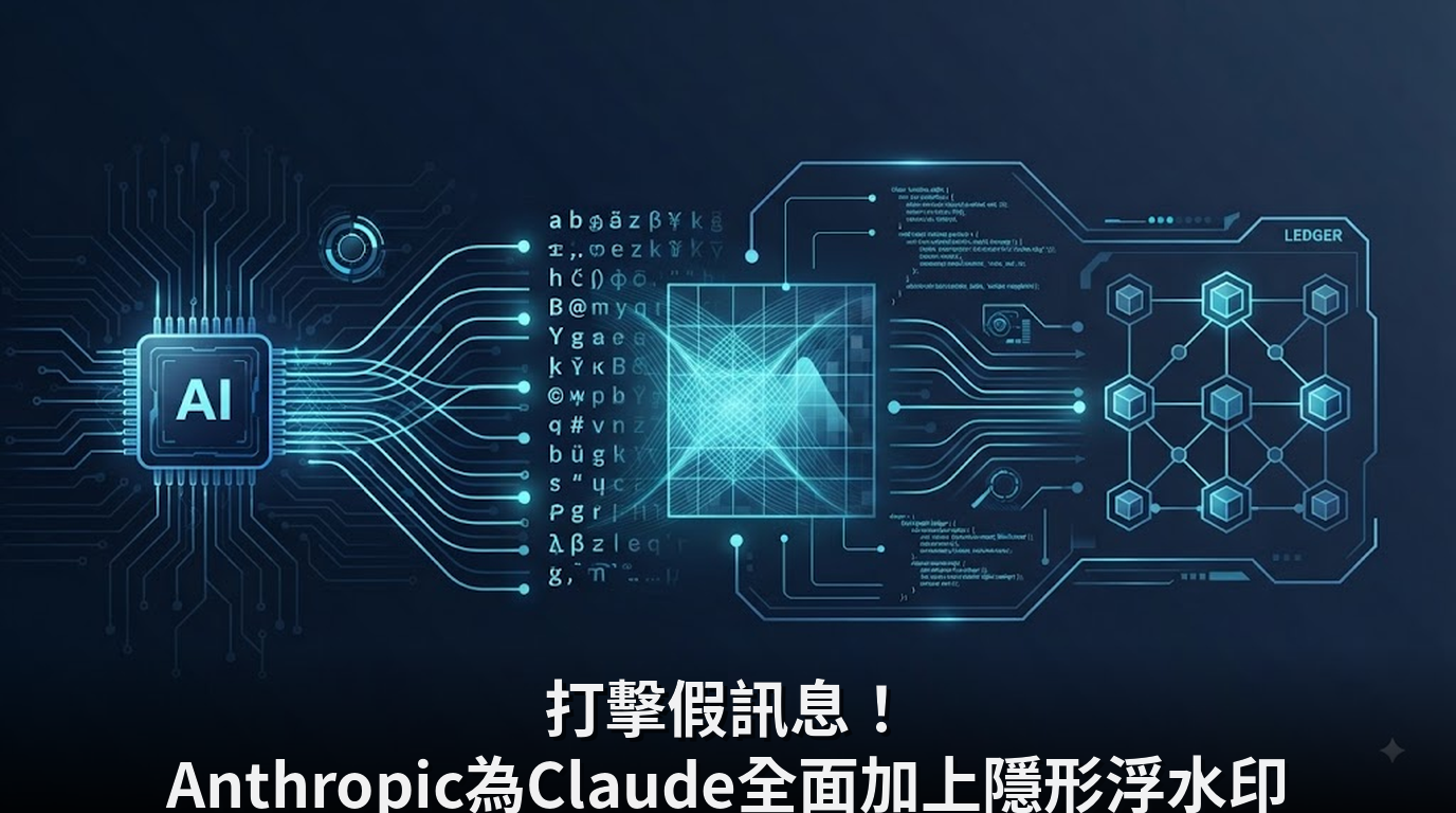 打擊假訊息！Anthropic為Claude全面加上隱形浮水印