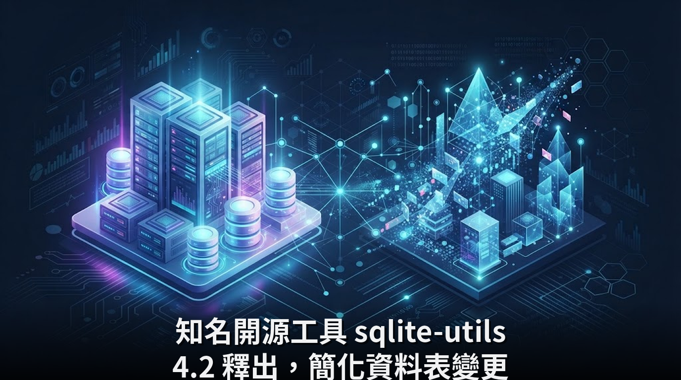 知名開源工具 sqlite-utils 4.2 釋出，簡化資料表變更