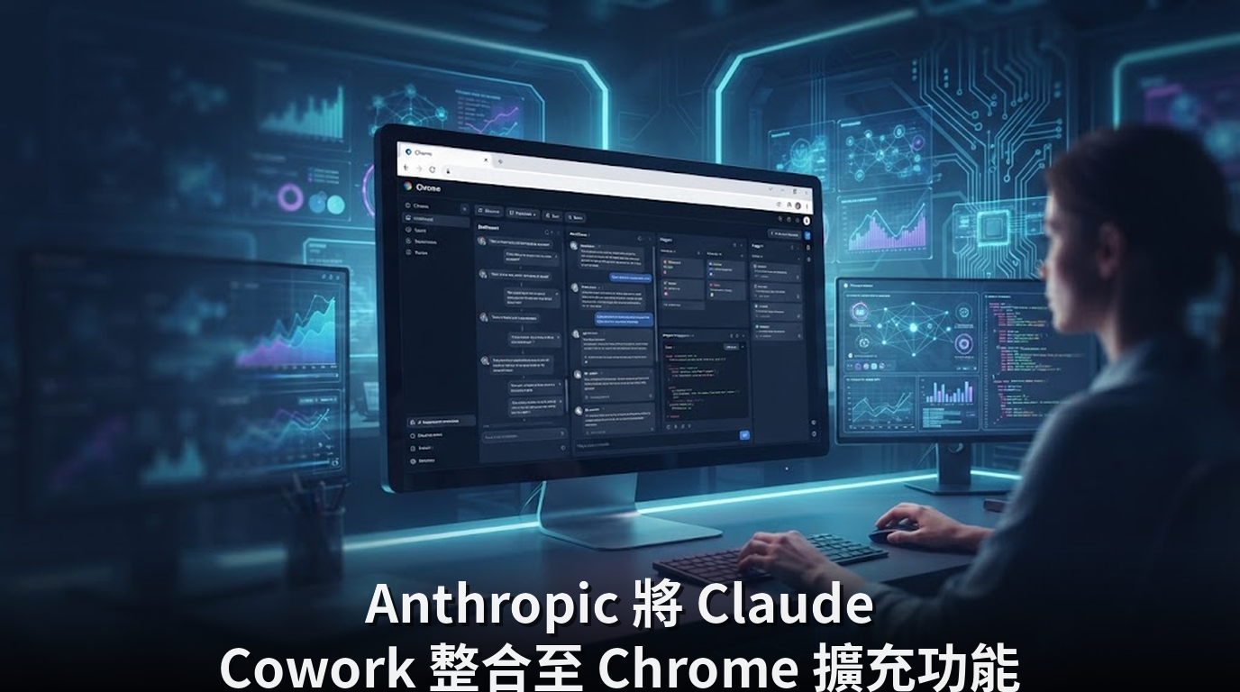Anthropic 將 Claude Cowork 整合至 Chrome 擴充功能
