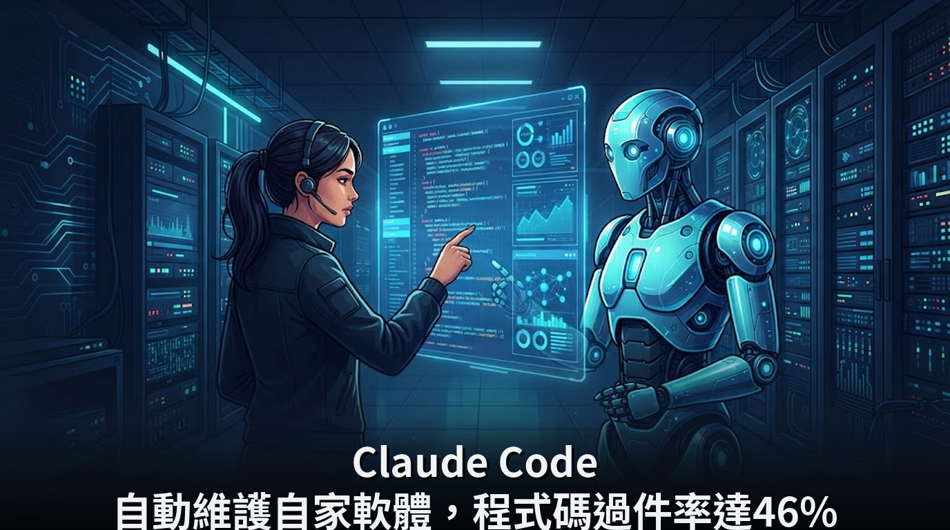 Claude Code 自動維護自家軟體，程式碼過件率達46%