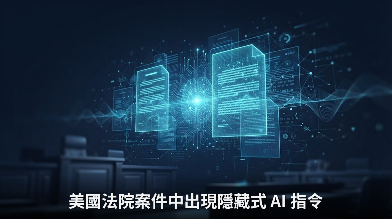 美國法院案件中出現隱藏式 AI 指令