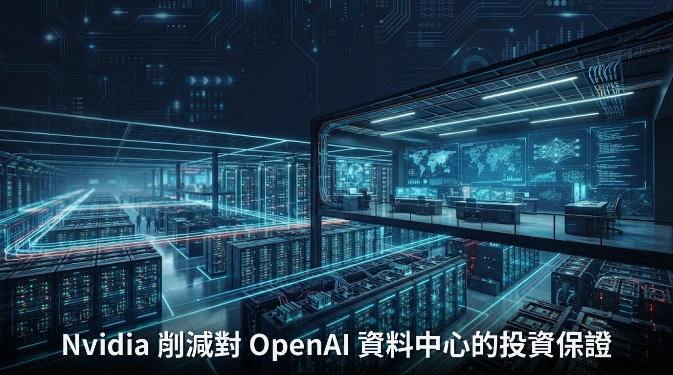 Nvidia 削減對 OpenAI 資料中心的投資保證
