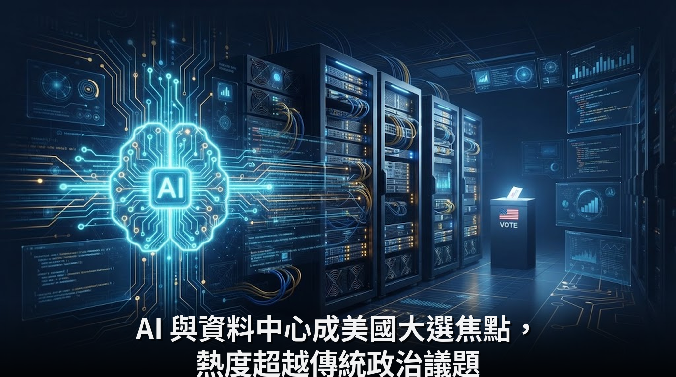 AI 與資料中心成美國大選焦點，熱度超越傳統政治議題