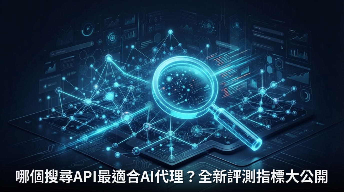哪個搜尋API最適合AI代理？全新評測指標大公開
