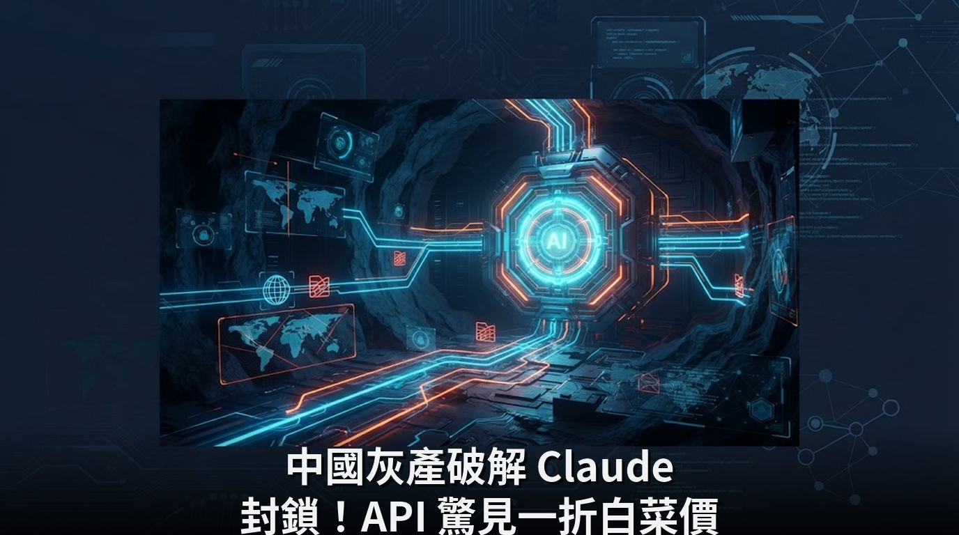 中國灰產破解 Claude 封鎖！API 驚見一折白菜價