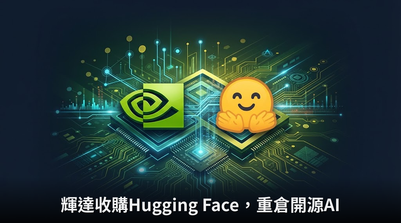 輝達收購Hugging Face，重倉開源AI