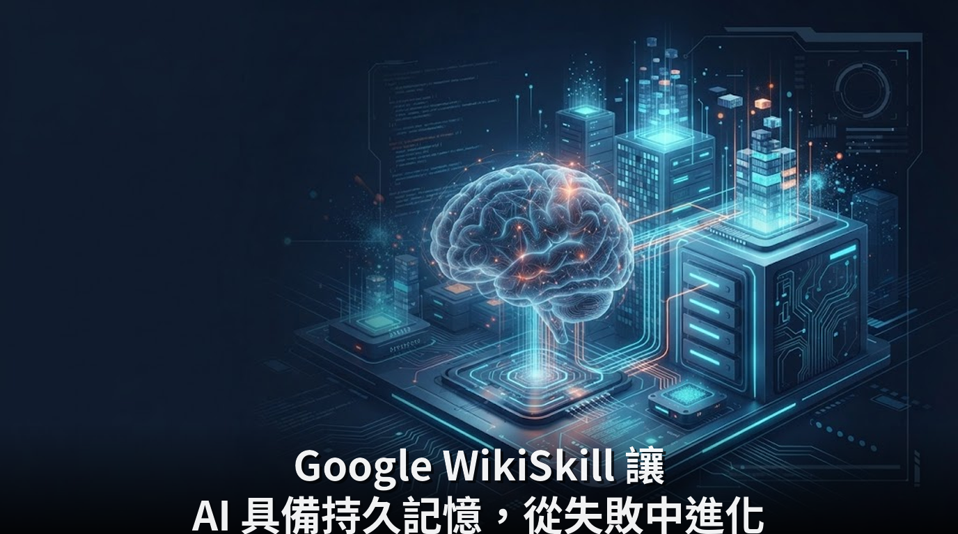 Google WikiSkill 讓 AI 具備持久記憶，從失敗中進化