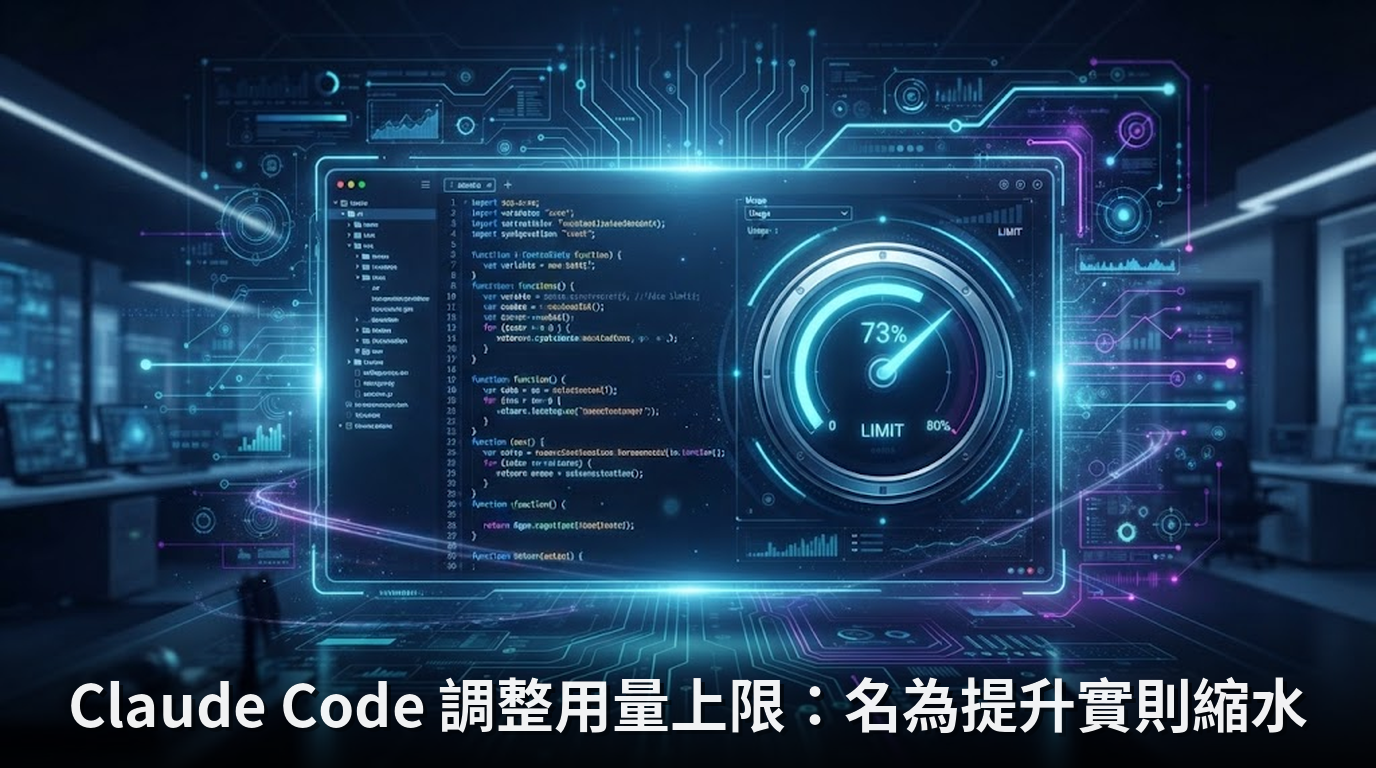 Claude Code 調整用量上限：名為提升實則縮水